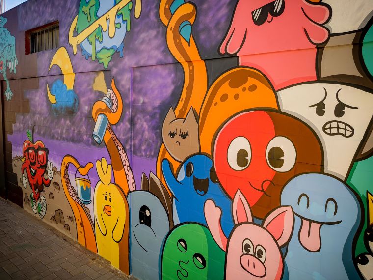 Se inauguró el Paseo de los Artistas y Artesanos 