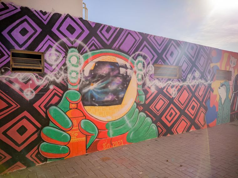Se inauguró el Paseo de los Artistas y Artesanos 