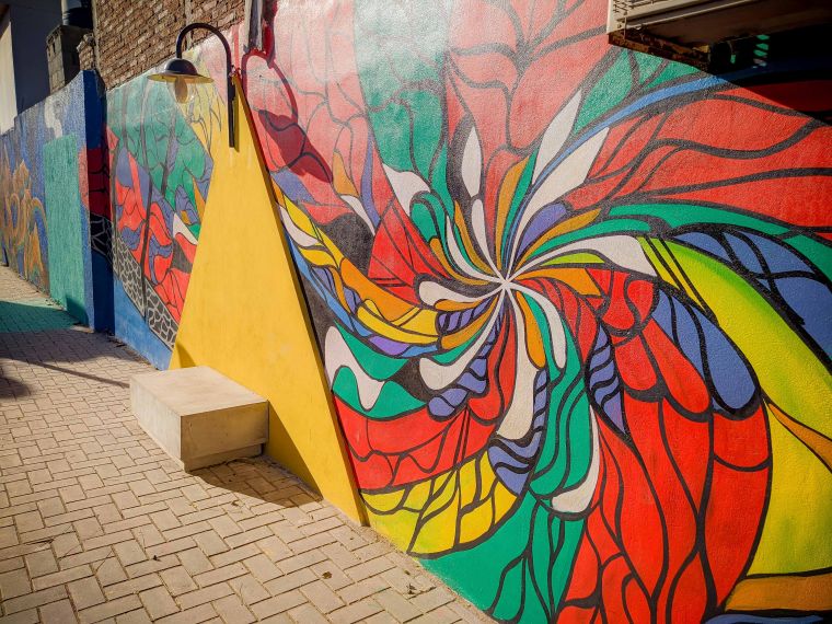 Se inauguró el Paseo de los Artistas y Artesanos 
