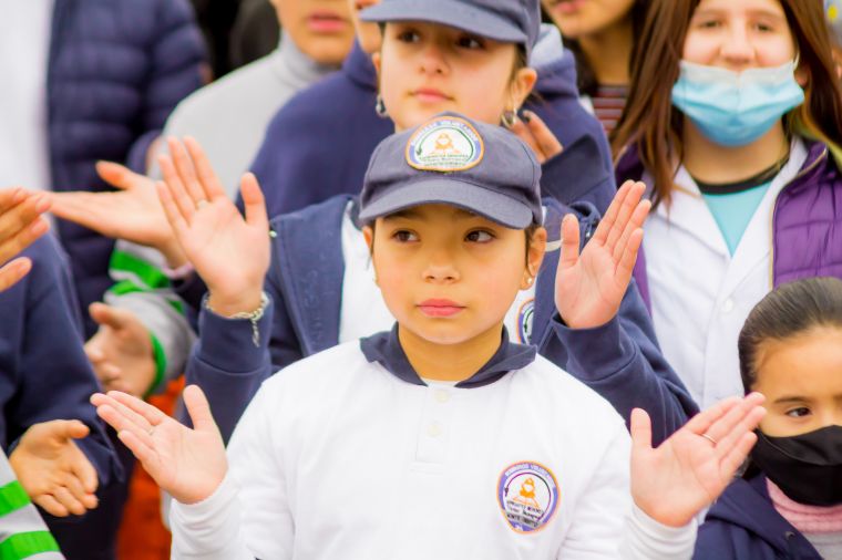 Así Celebramos el Acto Patrio Publico por el Día de la Independencia