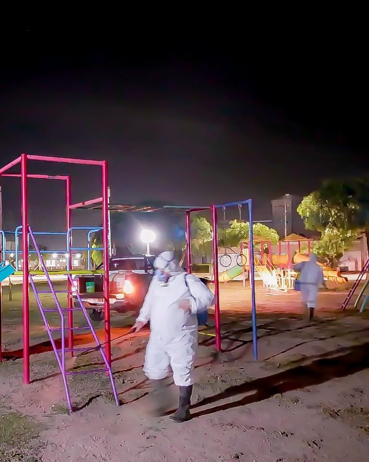 Trabajos de Fumigación en la Ciudad