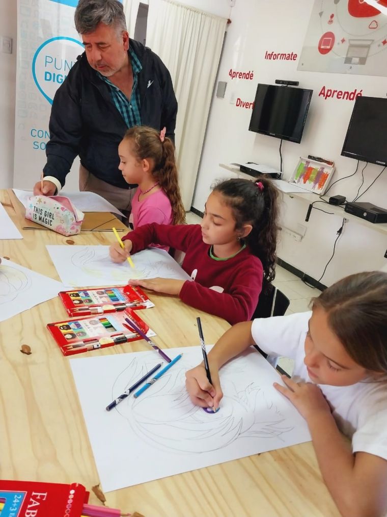 Así avanza el curso de Ilustración de Manga y Ánime