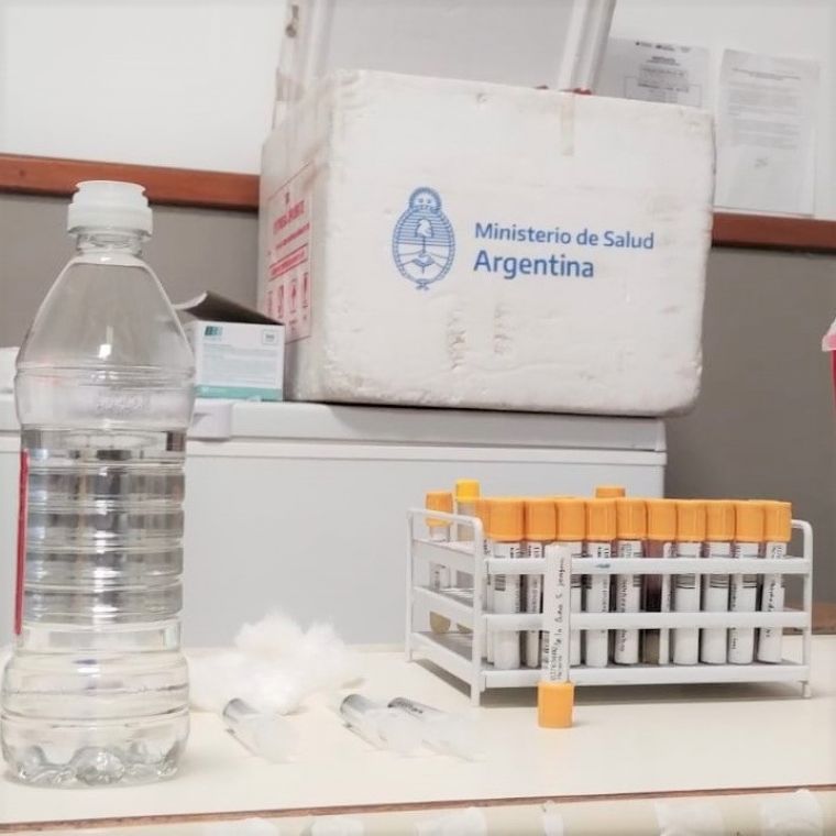 Extracción de Sangre en la Posta Baldacci