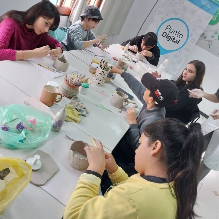 El sábado 20 de mayo finalizó el taller de cerámica